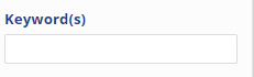 keyword filter